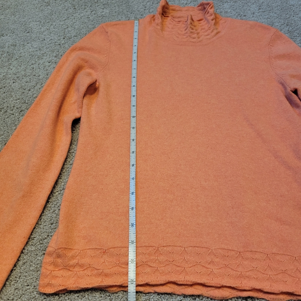 J. Mclaughlin Cashmere Turtleneck Sweater - image 7